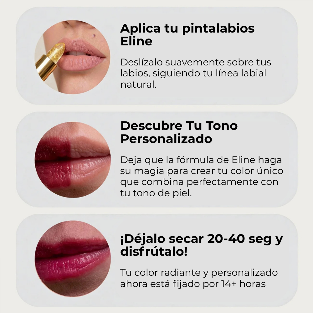 Eline Tono Vivo - Pintalabios adaptativo al pH