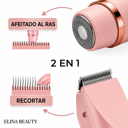 Depiladora 2 en 1 ELINA BEAUTY para piel sensible