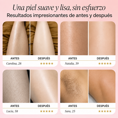 Depiladora 2 en 1 ELINA BEAUTY para piel sensible